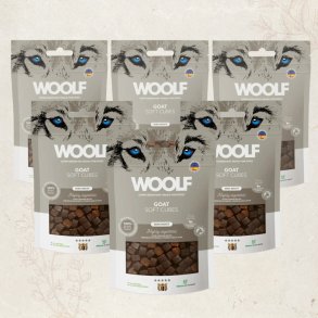 Favoritpakke - Woolf Soft Cubes Ged, 6 x 100g
