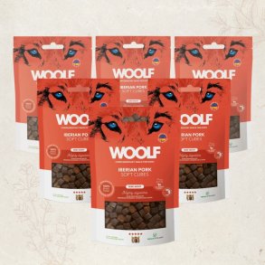 Favoritpakke - Woolf Soft Cubes Iberian Pork, 6 x 100g