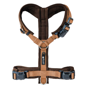 Petlando - Y-Comfort Magnetech Hundesele, Mocha/ Cognac