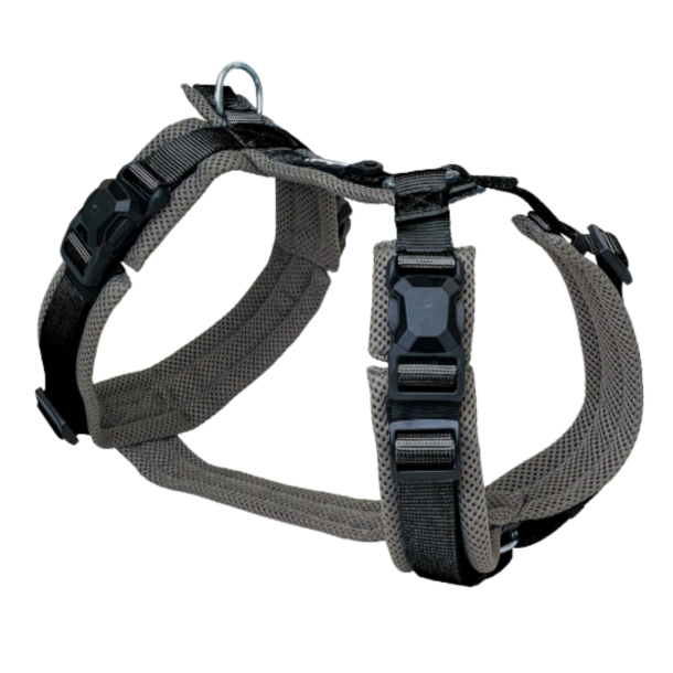 Petlando - Y-Comfort Magnetech Hundesele, Sort/ Gr�