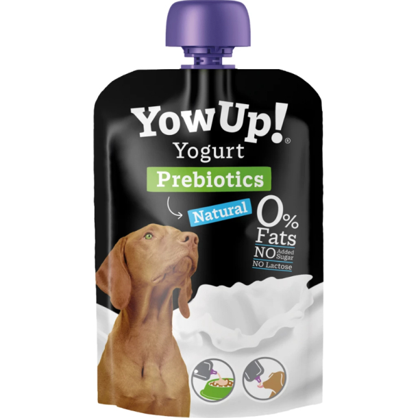 YowUp! Hunde-Yoghurt Prebiotics, Natural - 115 g