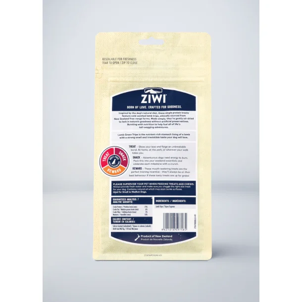 ZiwiPeak Treats - Lamb Green Tripe 80g