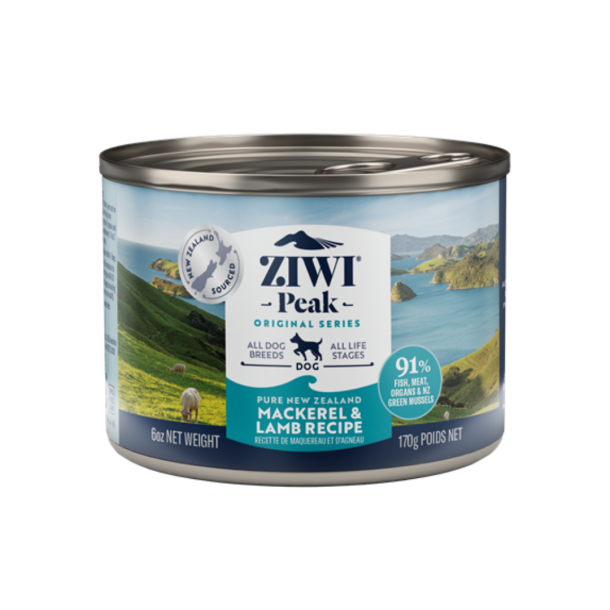 Ziwipeak - Lam &amp; Makrel Premium v�dfoder, 170g