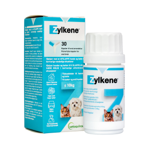 Zylk�ne - beroligende til hunde under 10 kg, 30 stk.