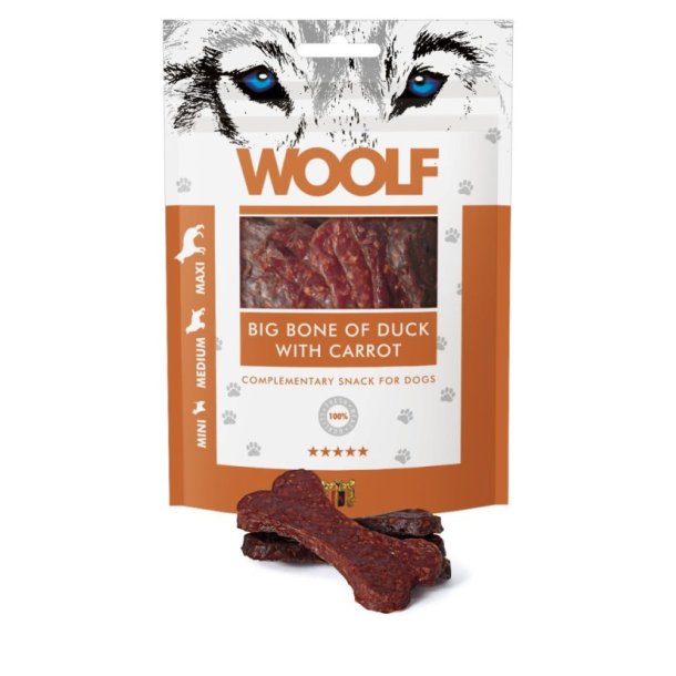 Woolf Store Andeben Med Gulerod, 100g