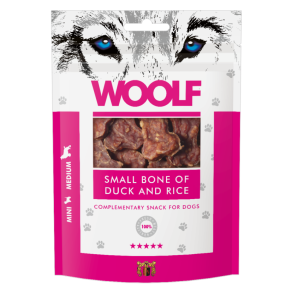 Woolf Small Bone of Duck and Rice, 100g