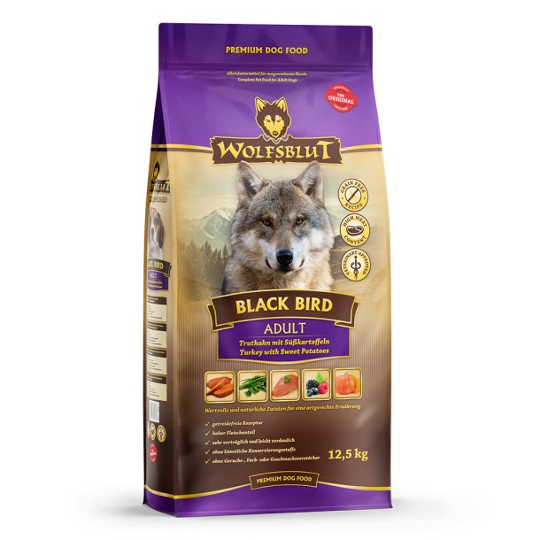 Wolfsblut Black Bird, Adult 12.5kg - Kalkun