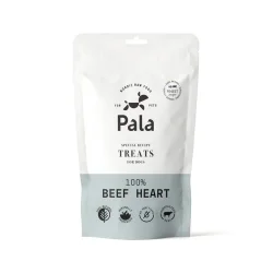 PALA TREATS 100% Oksehjerte 100g