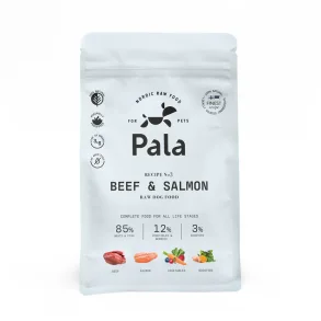 Pala - RAW Premium Fuldfoder - Recipe #3, Oksekd & Laks