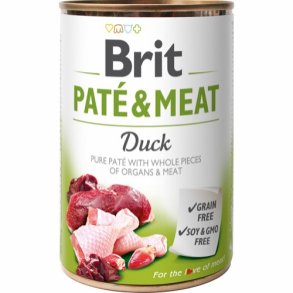 Brit Paté & Meat Vdfoder, And - 400 g 