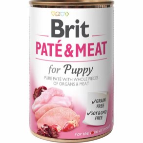 Brit Paté & Meat Vdfoder Til Hvalpe - 400 g 