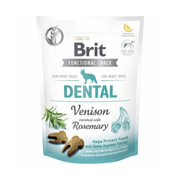 Brit Care Functional Dental, Vildt &amp; Rosmarin - 150 g