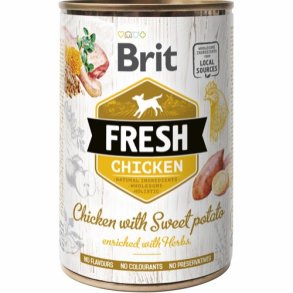 Brit Fresh Vdfoder, Kylling & Sd Kartoffel - 400 g
