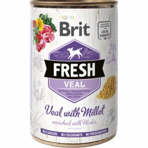Brit Fresh Vdfoder, Kalv & Hirse - 400 g