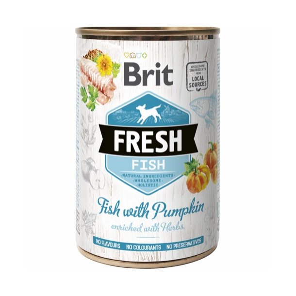 Brit Fresh Vdfoder, Fisk &amp; Grskar - 400 g