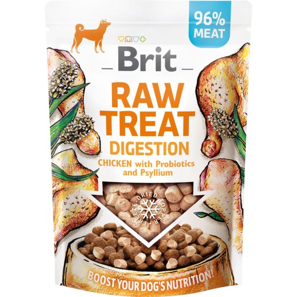 Brit Raw Treat Digestion, Freeze-Dried Treat &amp; Topper - 40 g