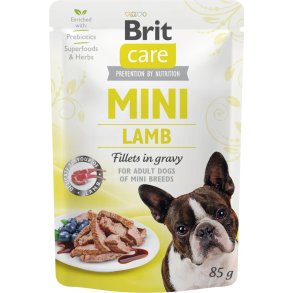 Brit Care Mini Vdfoder, Lammefileter I Sovs - 85 g