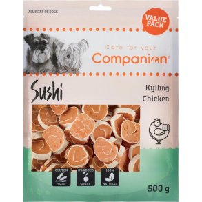 Companion Chicken Sushi, XXL Value pack - 500g 