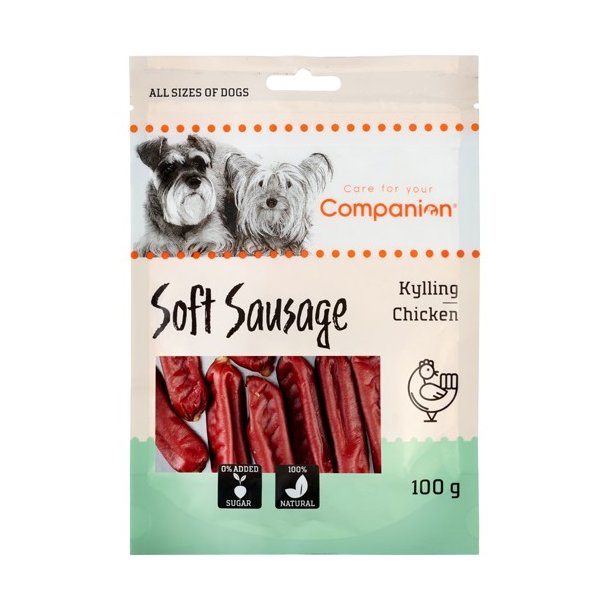 Companion sm plser, Kylling - 100g