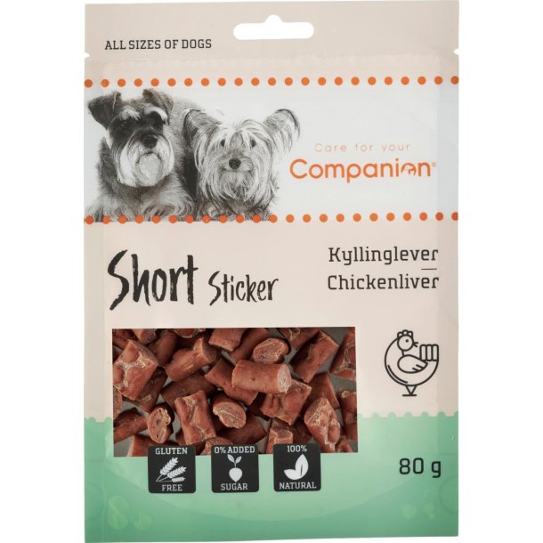 Companion Short Liver Stick - 1,5cm, 80g
