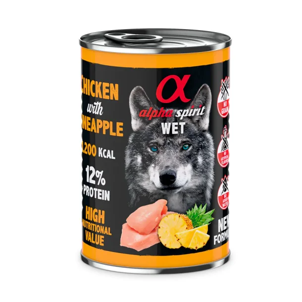 AlphaSpirit Chicken with pineapple 400 g