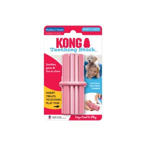 OUTLET - Minimal misfarvning: Kong hvalpe Teething Stick, Rosa