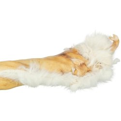 Kaninskind med pels rullet 