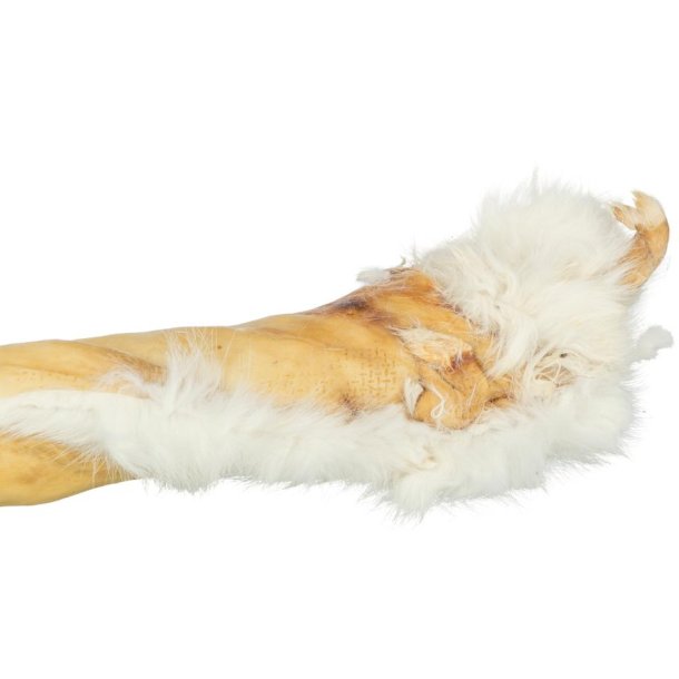 Kaninskind med pels rullet 