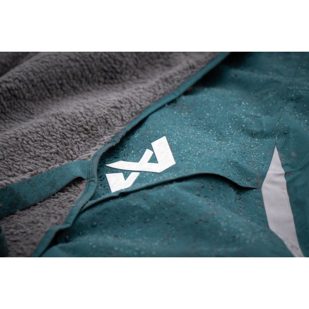 Nonstop Dogwear - Fjord Lined regnjakke i Dark Teal