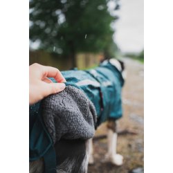 Nonstop Dogwear - Fjord Lined regnjakke i Dark Teal