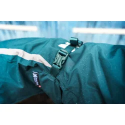 Nonstop Dogwear - Fjord Lined regnjakke i Dark Teal