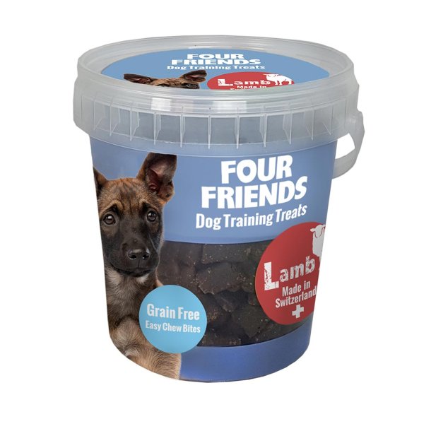 Four Friends Schweiziske Trningsgodbidder m. Lam 400g