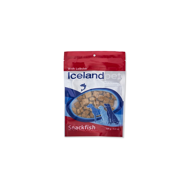 Iceland Pet Treat - Sprde Hummer godbidder, 100g