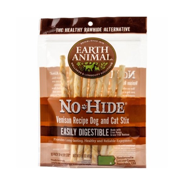 No-Hide Chews, Vildt - Stix 10stk