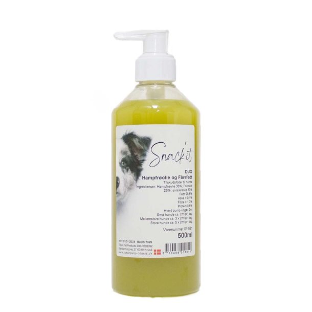 Oil'it DUO Hampfrolie + Frefedt - 500 ml