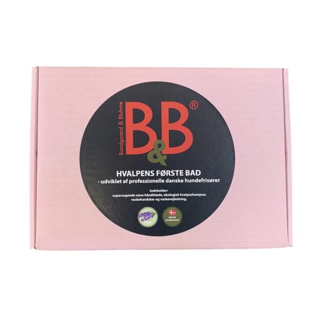 B&B hvalpens frste bad
