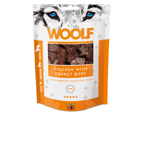 Woolf Kyllingebidder Med Gulerod, 100g