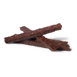 Woolf Laksestrimler med Gulerod, 100g