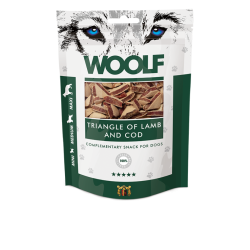 Woolf Trekanter af Lam og Torsk, 100g