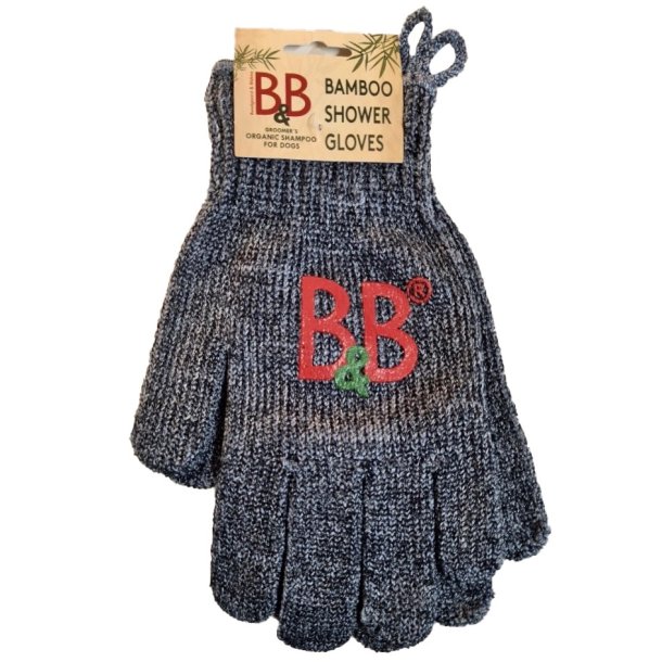 B&B bambus vaskehandsker