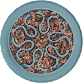 Slow Feed fodermtte, silikone, Sm hunde/katte