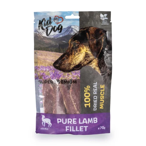 SUPER PREMIUM - 100 % fryset�rret lamme-muskelk�d, 70 g
