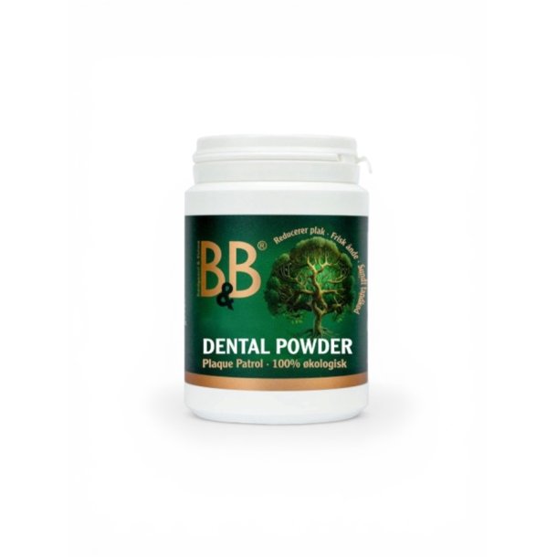 B&B - Plaque Patrol - Dental tandplejepulver, 100G