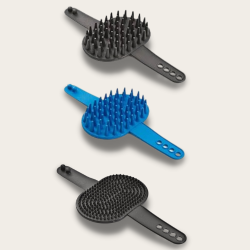 Gummibrster til kort og langpelsede hunde