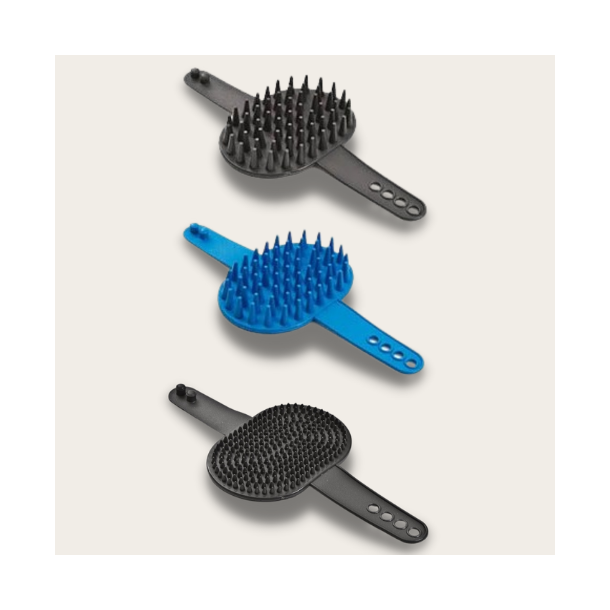 Gummibrster til kort og langpelsede hunde