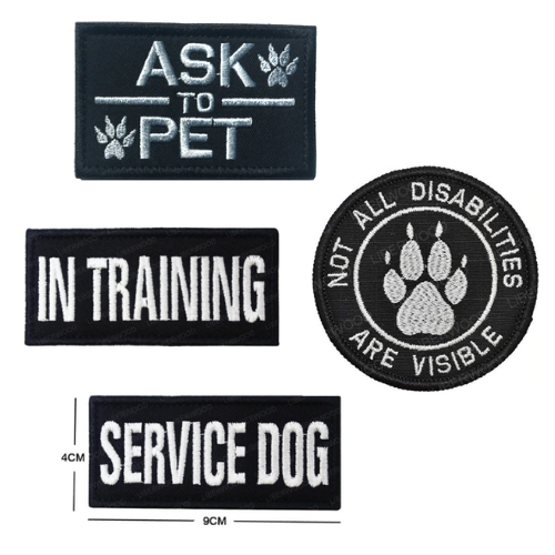 Velcro labels til hundehalsbånd & hundeseler Hundetilbehør