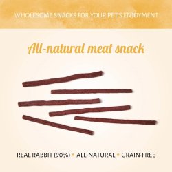Antos- Hundgodis Rabbit Sticks, 100g