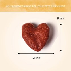 Antos - Hundgodis kanin hjerter, 100g