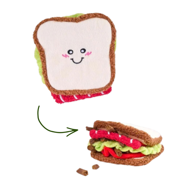 Zippy Paws - Snuseleget�j, Sandwich