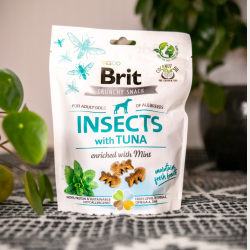 Brit Care Crunchy Cracker, Insekter, Tun &amp; Mint - 200 g
